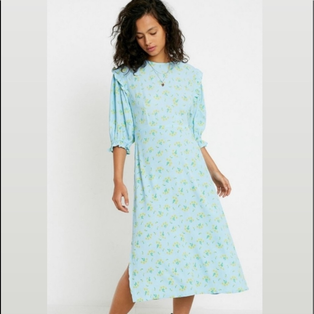 - Faithfull The Brand Jean-Marie Midi Dress